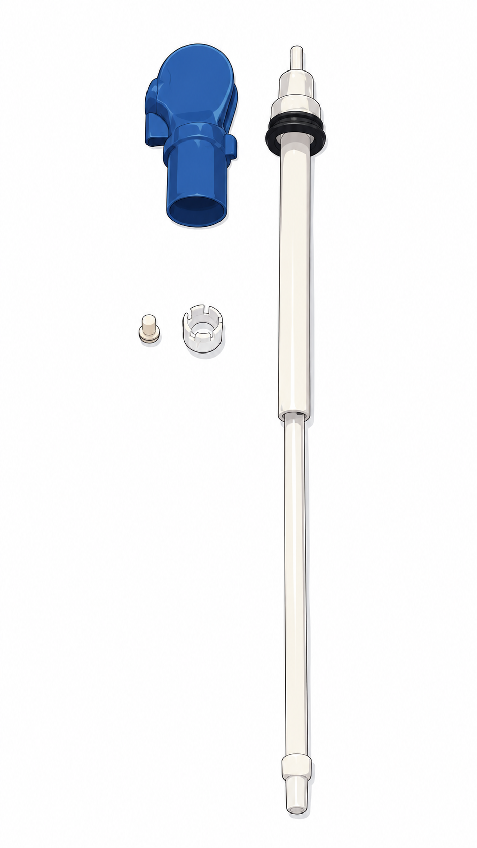 CONCENTRATE SUCTION TUBE BLUE