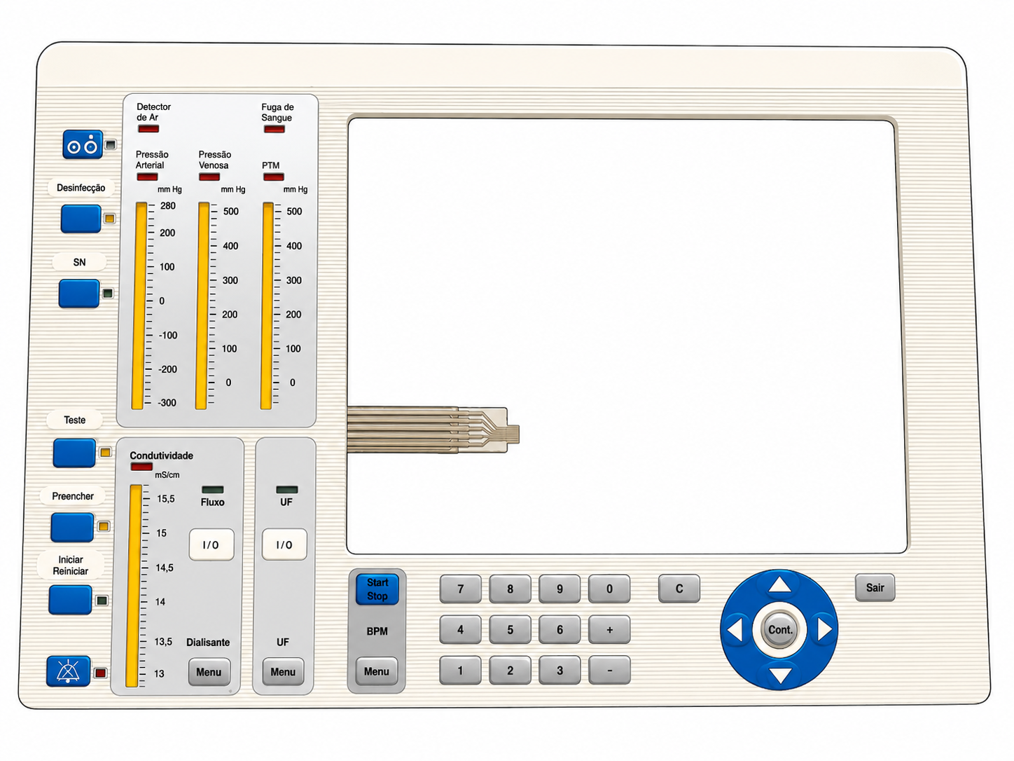 TOUCH PANEL 4008S V10 (PORTUGUESE)